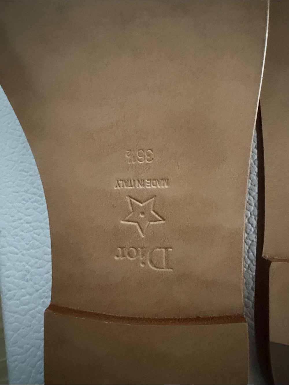 Dior Limited edition Summer Canvas Slide Mules with 'Christian Dior Paris' Band - Picture 6 of 9